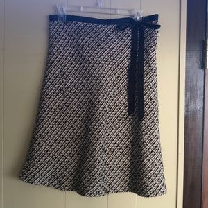 Cute a line tweed skirt